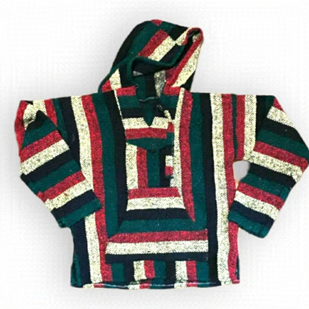 Vintage Baja Bob Marley Hoodie Missing One String​​